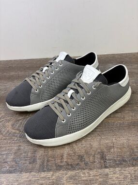 Cole Haan GrandPro Knit Sneakers Gray Two-Tone Lightweight Men’s 9.5M C26625